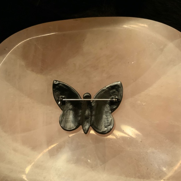 Butterfly Rhinestone PIN - Picture 2 of 2